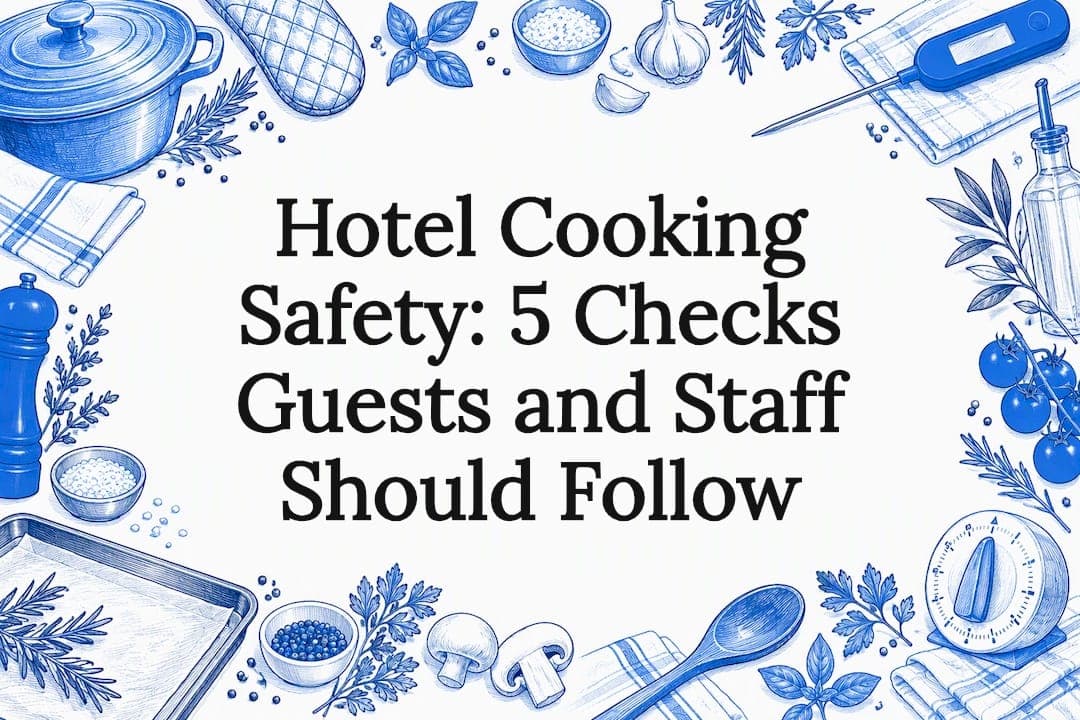 Hotel Cooking Safety: 5 Checks Guests and Staff Should Follow