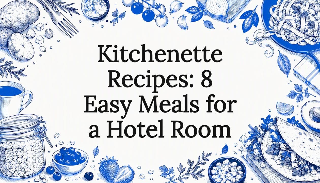 Kitchenette Recipes: 8 Easy Meals for a Hotel Room