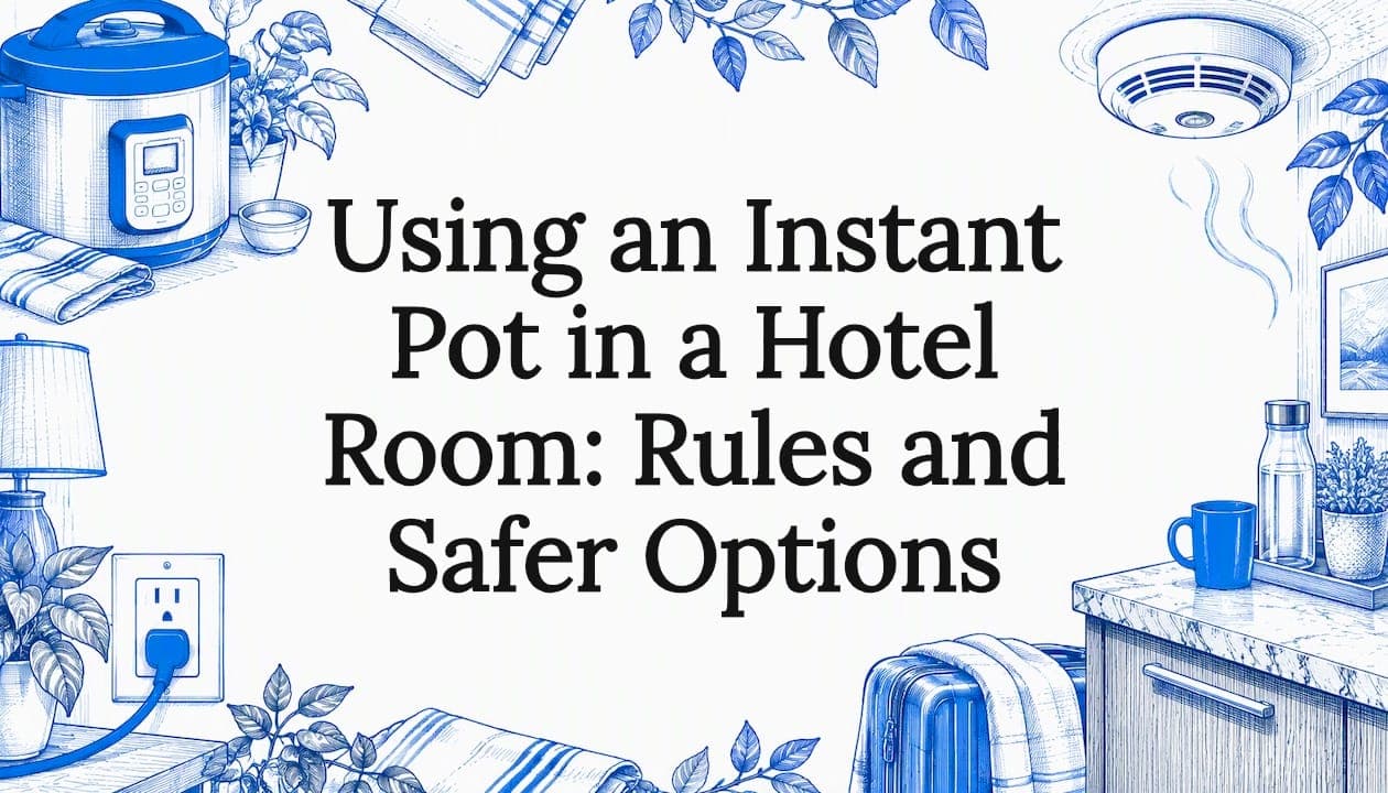 Using an Instant Pot in a Hotel Room: Rules and Safer Options