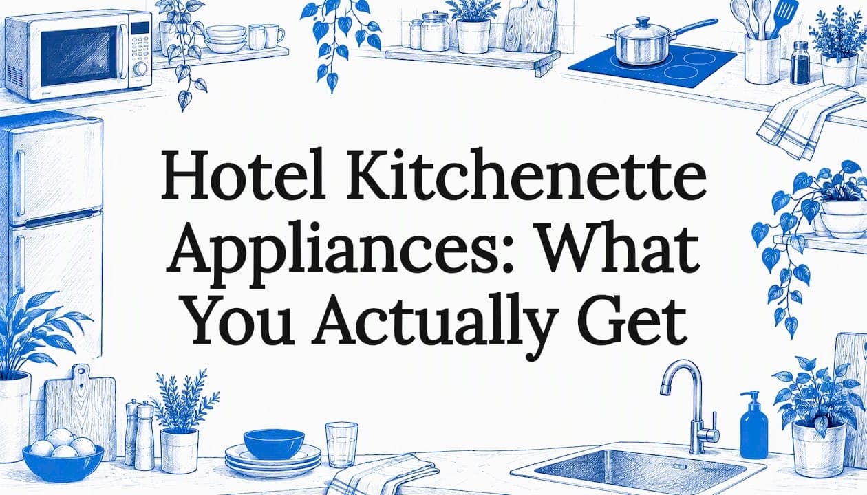 Hotel Kitchenette Appliances: What You Actually Get
